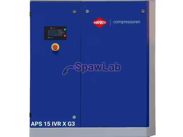 Airpress APS 15 IVR X G3 screw compressor 10 bar 15 HP/11 kW 544-1579 l/min