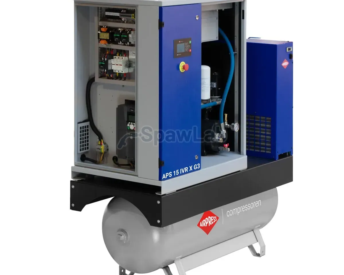 Airpress Kompresor śrubowy APS 15 IVR X G3 Combi Dry 10 bar 15 KM/11 kW 544-1579 l/min 270 l