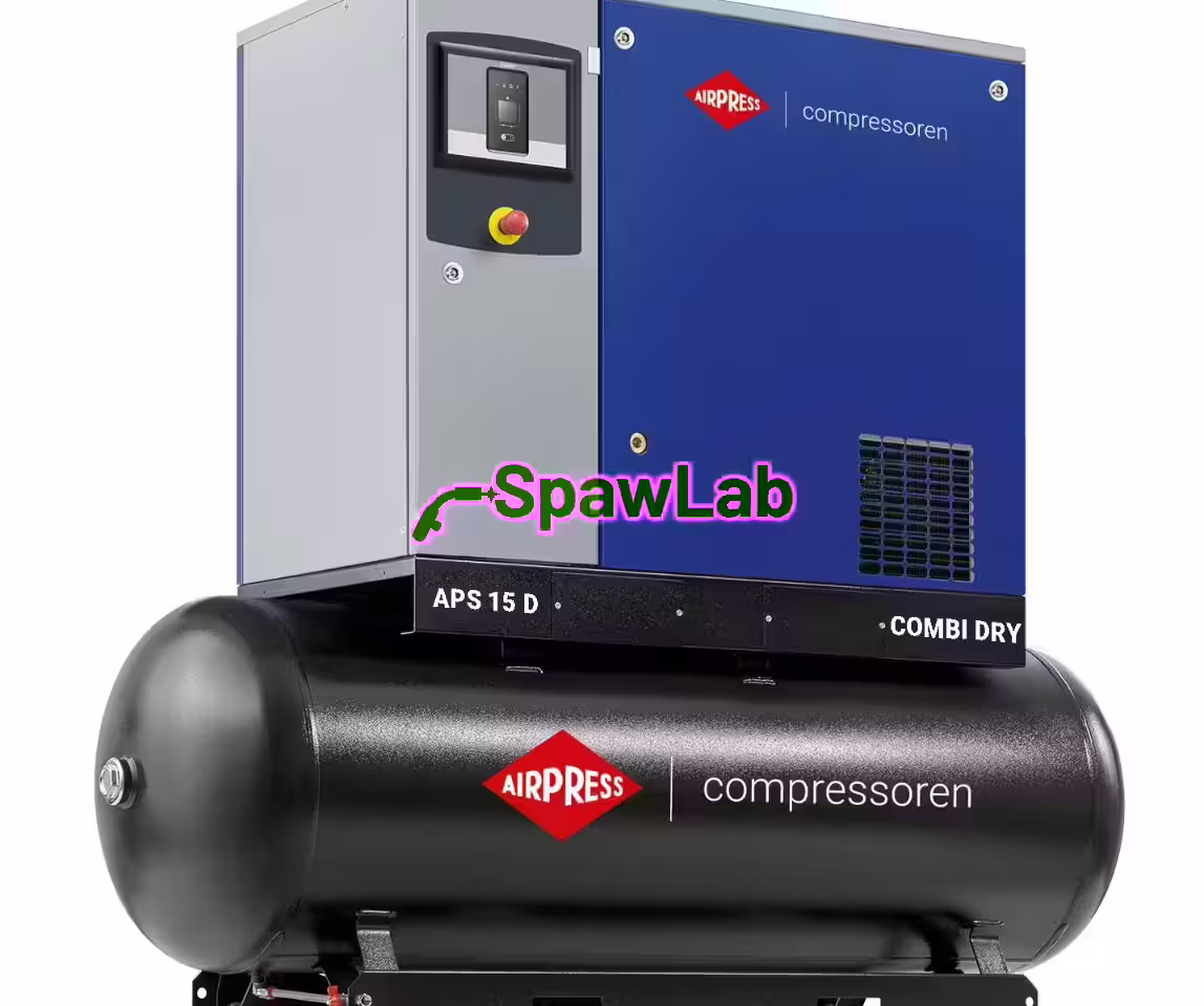 Airpress Schraubenkompressor APS 15D Combi Dry G3 13 bar 15 PS/11 kW 1150 l/min 500 l