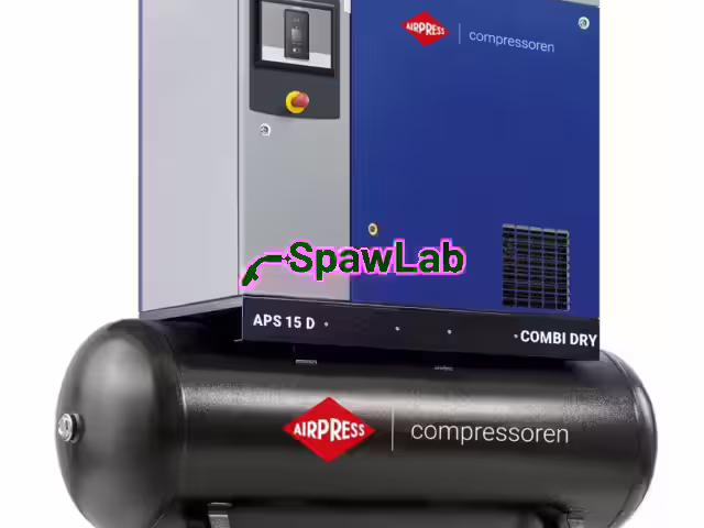 Airpress Schraubenkompressor APS 15D Combi Dry G3 13 bar 15 PS/11 kW 1150 l/min 500 l
