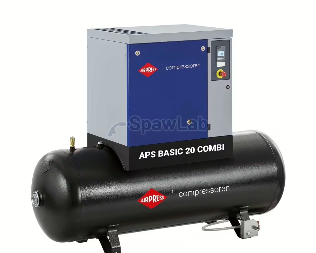 Airpress Kompresor śrubowy APS 20 Basic Combi 13 bar 20 KM/15 kW 1332 l/min 500 l