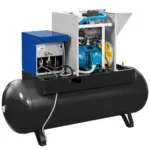 Airpress Kompresor śrubowy APS 20 Basic Combi Dry 10 bar 20 KM/15 kW 1680 l/min 500 l, zdjęcie 2