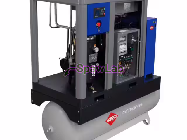 Airpress Schraubenkompressor APS 20 Combi Dry X G2 10 bar 20 PS/15 kW 1900 l/min 500 l