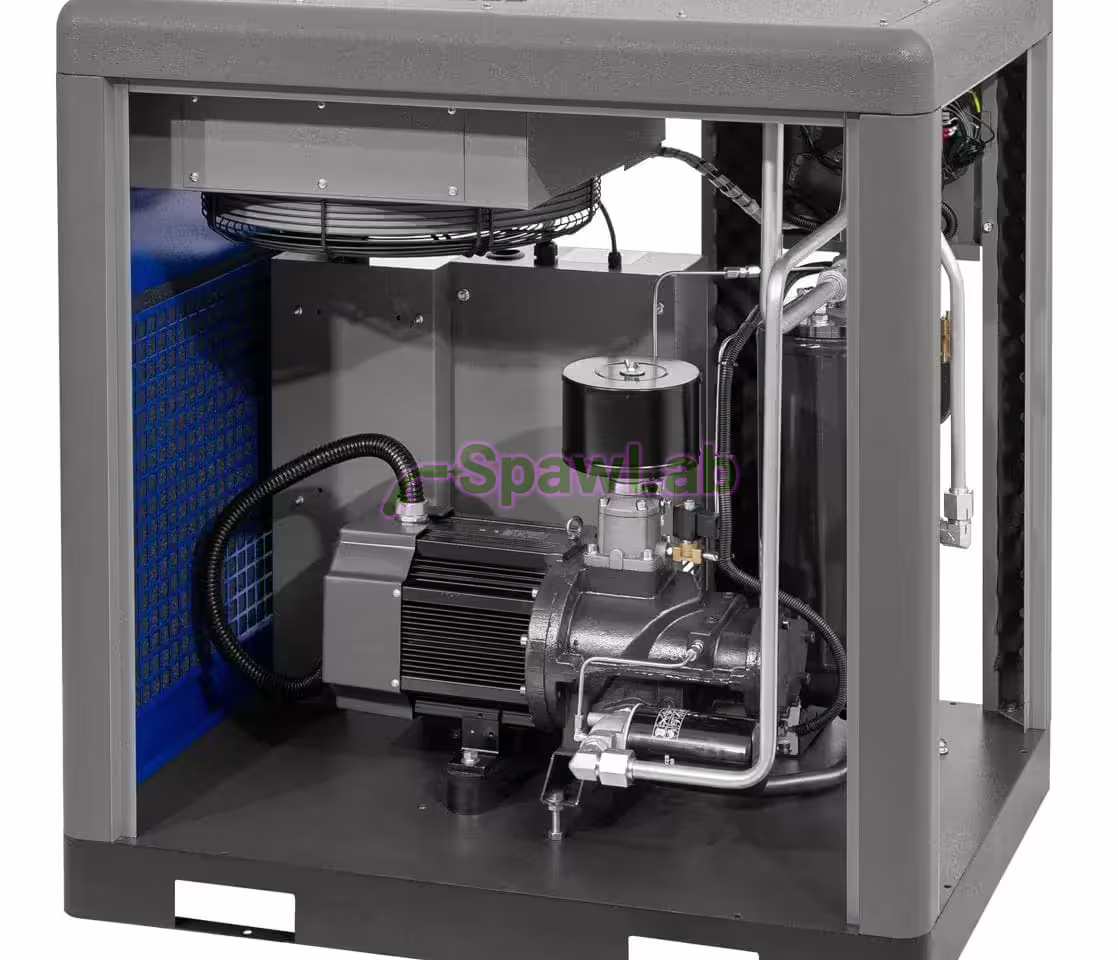 Airpress Screw compressor APS 20 IVR X G2 10 bar 20 HP/15 kW 820-2200 l/min, photo 5