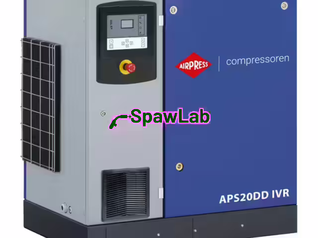 Airpress Screw compressor APS 20DD IVR 12.5 bar 20 HP/15 kW 258-2290 l/min