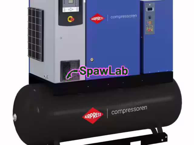 Airpress Schraubenkompressor APS 20DD IVR Combi Dry 13 bar 20 PS/15 kW 258-2290 l/min 500 l