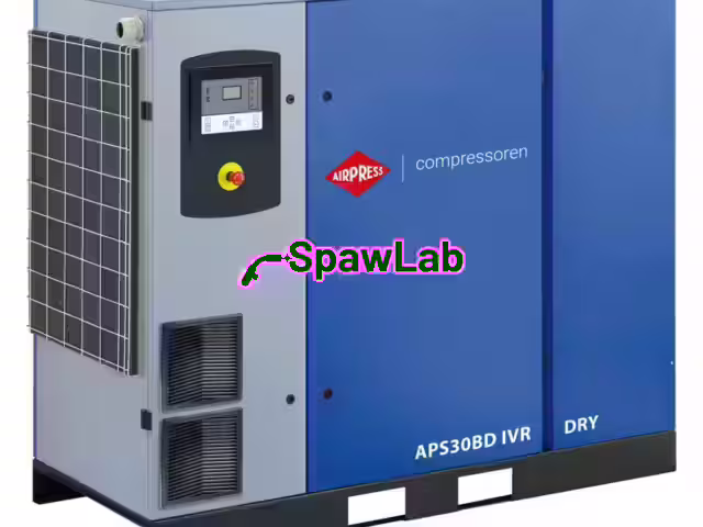 Airpress Screw compressor APS 30BD IVR Dry 13 bar 30 HP/22 kW 766-4167 l/min