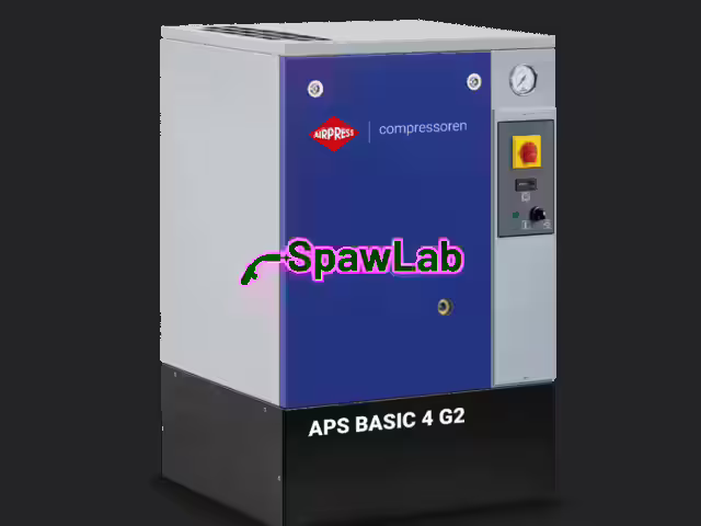 Airpress Screw compressor APS 4 Basic G2 10 bar 4 HP/3 kW 366 l/min