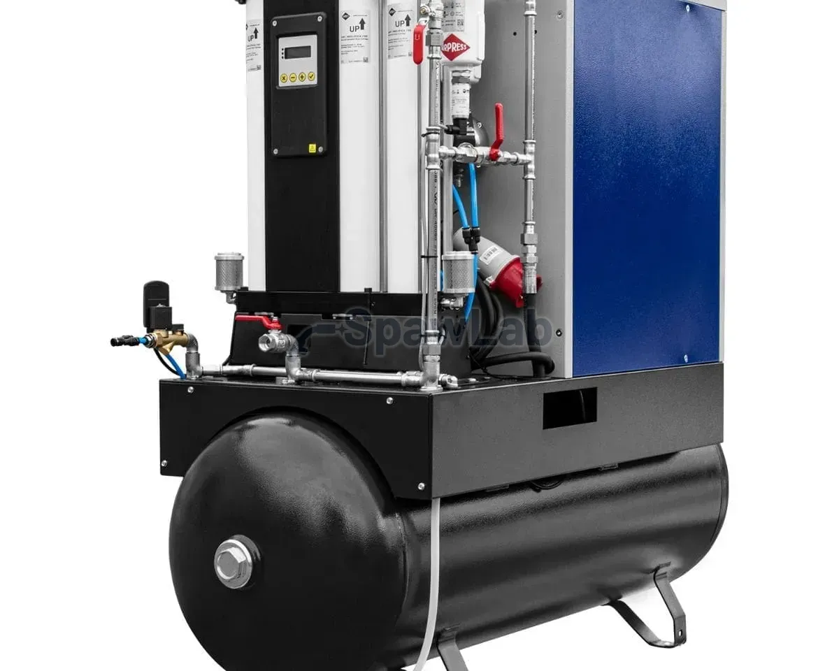 Airpress Kompresor śrubowy APS 4 Basic i-Combi Dry 10 bar 4 KM/3 kW 366 l/min 200L z adsorpcyjnym zestawem filtracyjnym OFAG4, zdjęcie 9