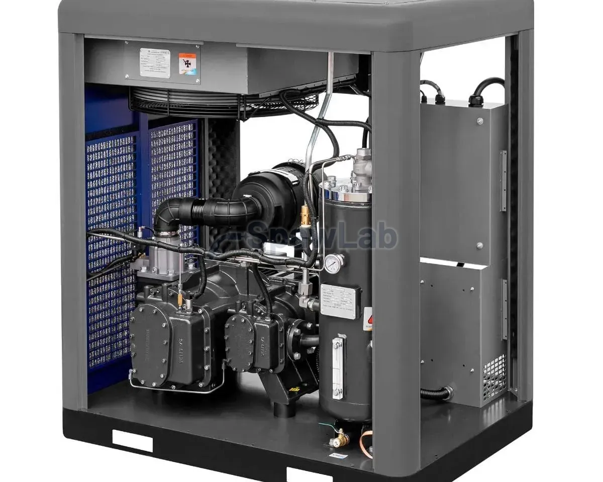 Airpress Screw compressor APS 40 2IVR X 10 bar 40 HP/30 kW 2120-5750 l/min, photo 6