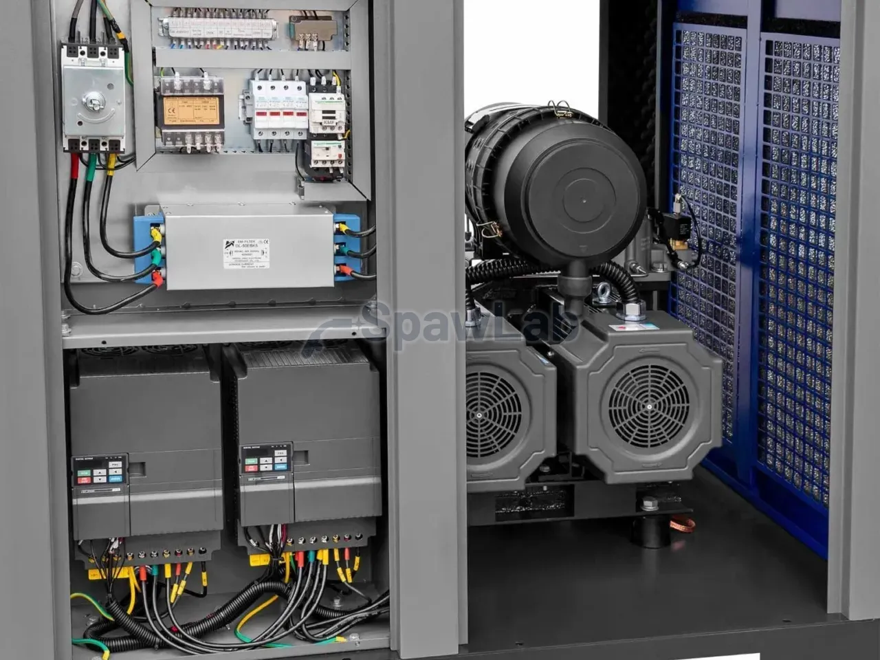 Airpress Screw compressor APS 40 2IVR X 10 bar 40 HP/30 kW 2120-5750 l/min, photo 7