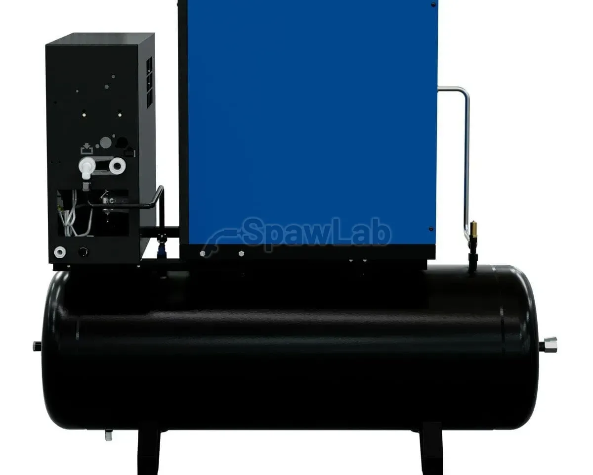 Airpress Screw compressor APS 5.5 GO 200 Combi Dry IVR 5.5 HP / 4 kW 10 bar 264-468 l/min 200 l, photo 4