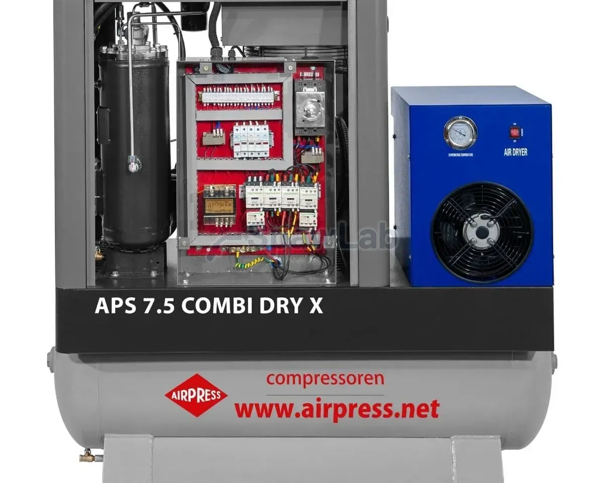 Airpress Kompresor śrubowy APS 7.5 Combi Dry X 10 bar 7.5 KM/5.5 kW 690 l/min 200 l, zdjęcie 10