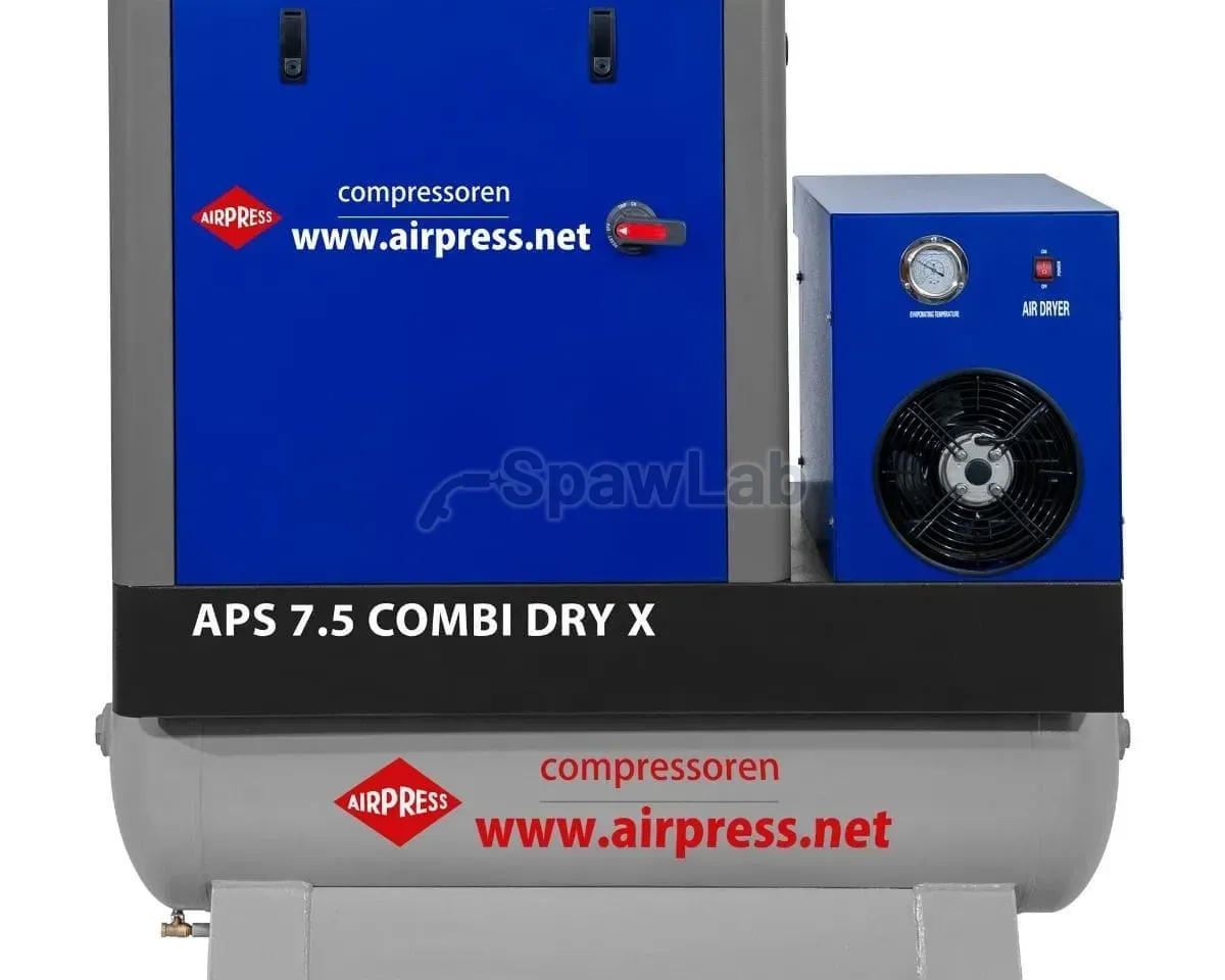 Airpress Kompresor śrubowy APS 7.5 Combi Dry X 10 bar 7.5 KM/5.5 kW 690 l/min 200 l, zdjęcie 9