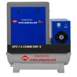 Airpress Kompresor śrubowy APS 7.5 Combi Dry X 10 bar 7.5 KM/5.5 kW 690 l/min 200 l, zdjęcie 9