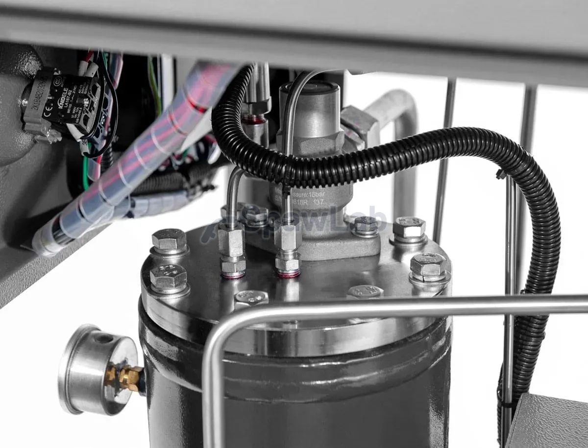 Airpress Kompresor śrubowy APS 7.5 IVR Combi Dry X G2 10 bar 7.5 KM/5.5 kW 290-790 l/min 200 l, zdjęcie 7