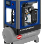 Airpress Kompresor śrubowy APS 7.5 IVR Combi X 10 bar 7.5 KM/5.5 kW 170-760 l/min 200 l