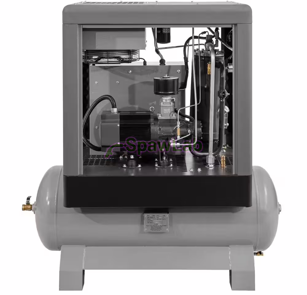 Airpress Screw compressor APS 7.5 IVR Combi X 10 bar 7.5 HP/5.5 kW 170-760 l/min 200 l, photo 11