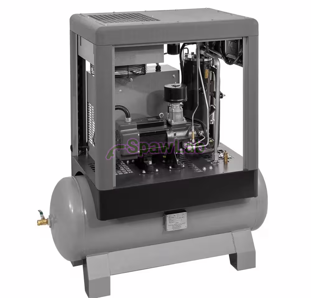 Airpress Screw compressor APS 7.5 IVR Combi X 10 bar 7.5 HP/5.5 kW 170-760 l/min 200 l, photo 5