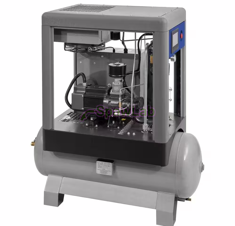 Airpress Screw compressor APS 7.5 IVR Combi X 10 bar 7.5 HP/5.5 kW 170-760 l/min 200 l, photo 6
