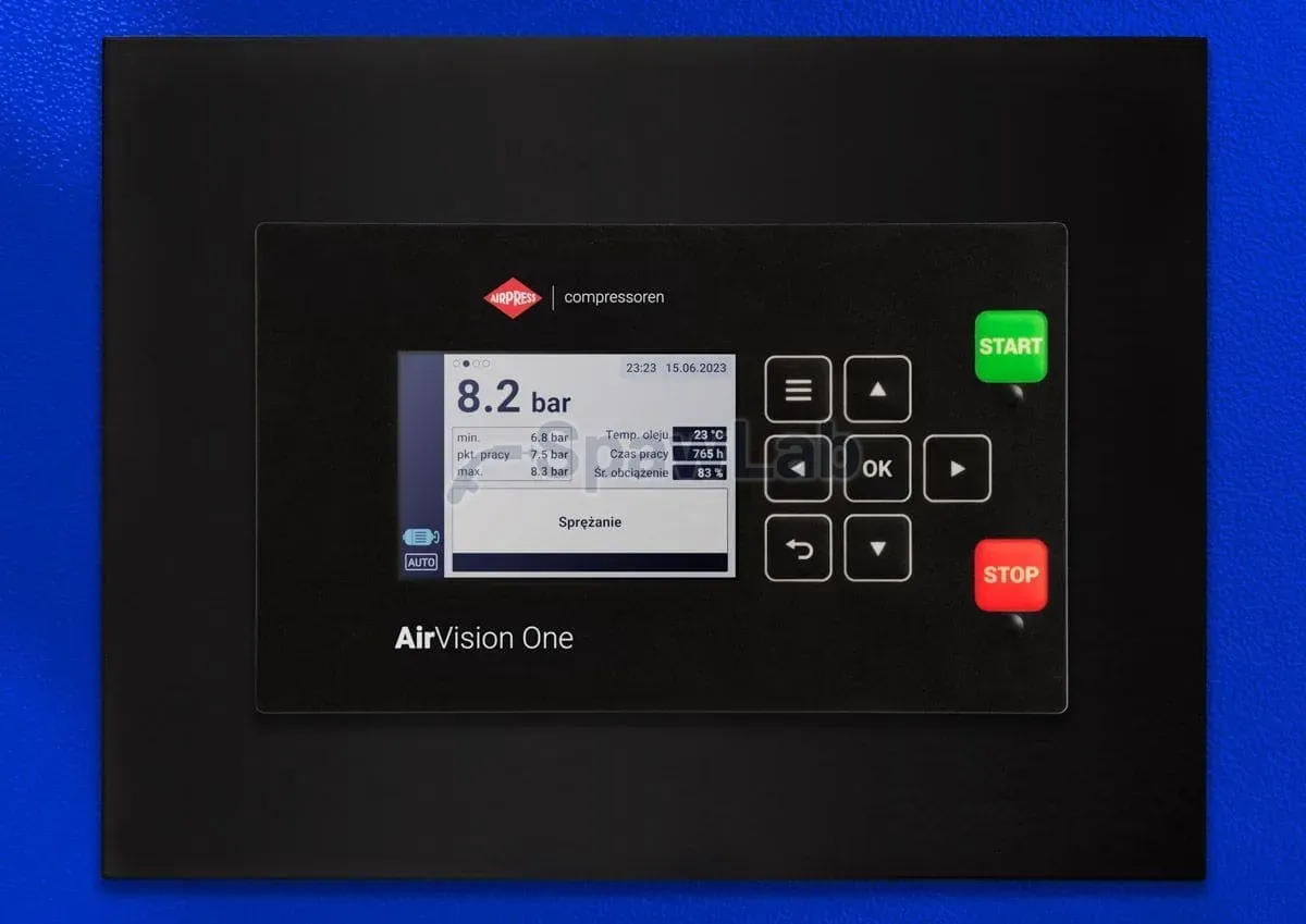 Airpress Kompresor śrubowy APS 7.5 IVR Combi X G2 10 bar 7.5 KM/5.5 kW 290-790 l/min 200 l, zdjęcie 9