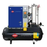 Airpress Kompresor śrubowy APS 7 Basic i-Combi Dry 10 bar 7.5 KM/5.5 kW 780 l/min 200 l z adsorpcyjnym zestawem filtracyjnym OFAG4, zdjęcie 2