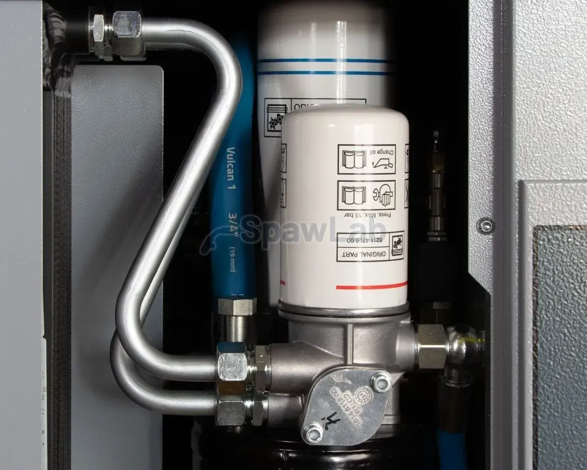 Airpress Schraubenkompressor APS 7 Basic und-Combi Dry 10 bar 7.5 PS/5.5 kW 780 l/min 200 l mit Adsorptions Satz Filter OFAG4, Bild 6