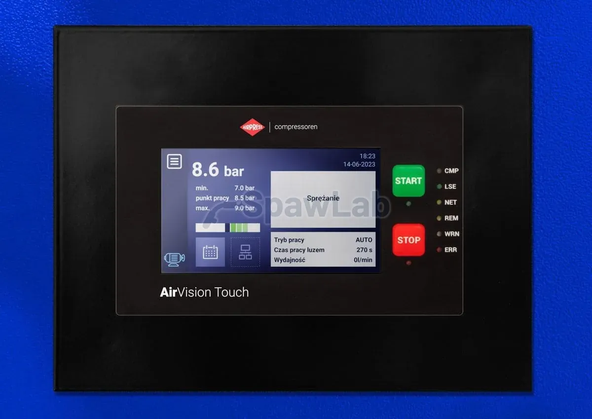 Airpress Kompresor śrubowy APS 75 IVR X G2 10 bar 75 KM 3030-10140 l/min, zdjęcie 8