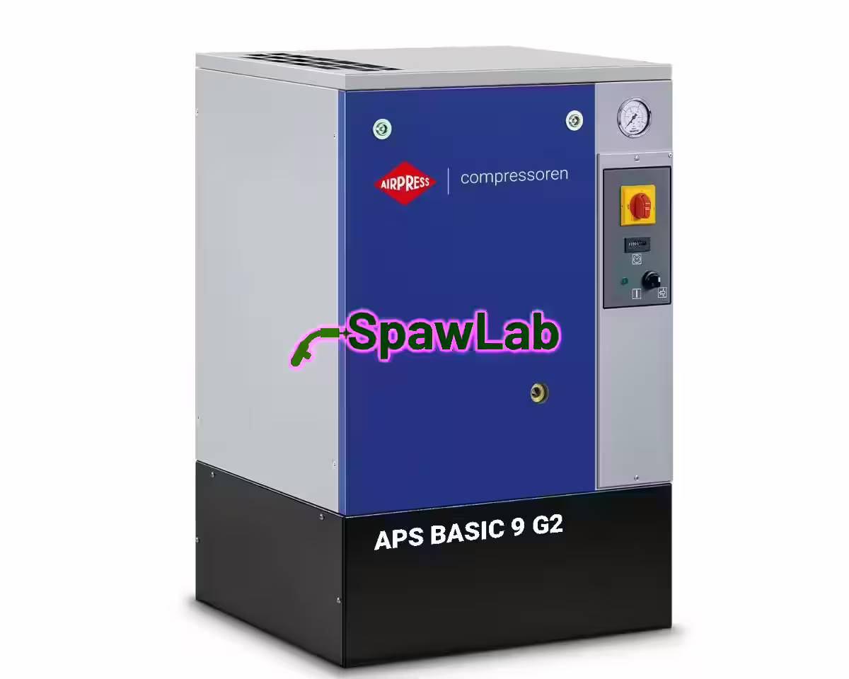 Airpress Screw compressor APS 9 Basic G2 10 bar 10 HP/7.5 kW 984 l/min
