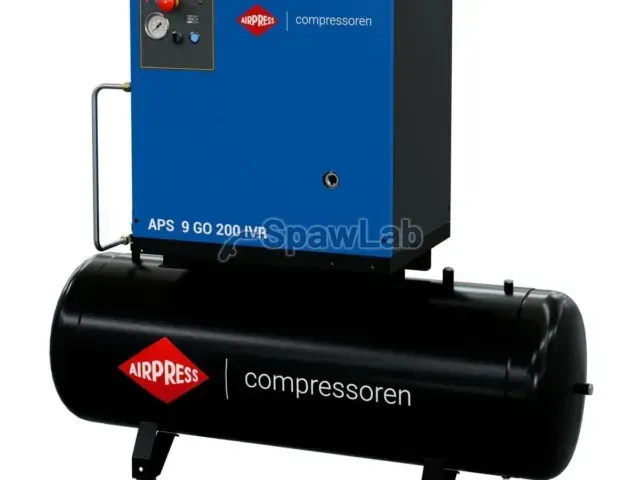 Airpress Kompresor śrubowy APS 9 GO 200 Combi IVR 10 KM / 7.5 kW 10 bar 264-798 l/min 200 l
