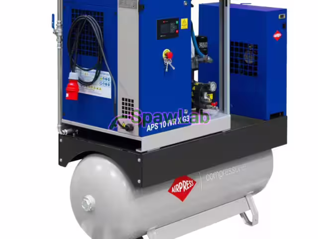 Airpress APS X 10 IVR Combi Dry G3 screw compressor 10 bar 10 HP/7.5 kW 328-1081 l/min 270 l