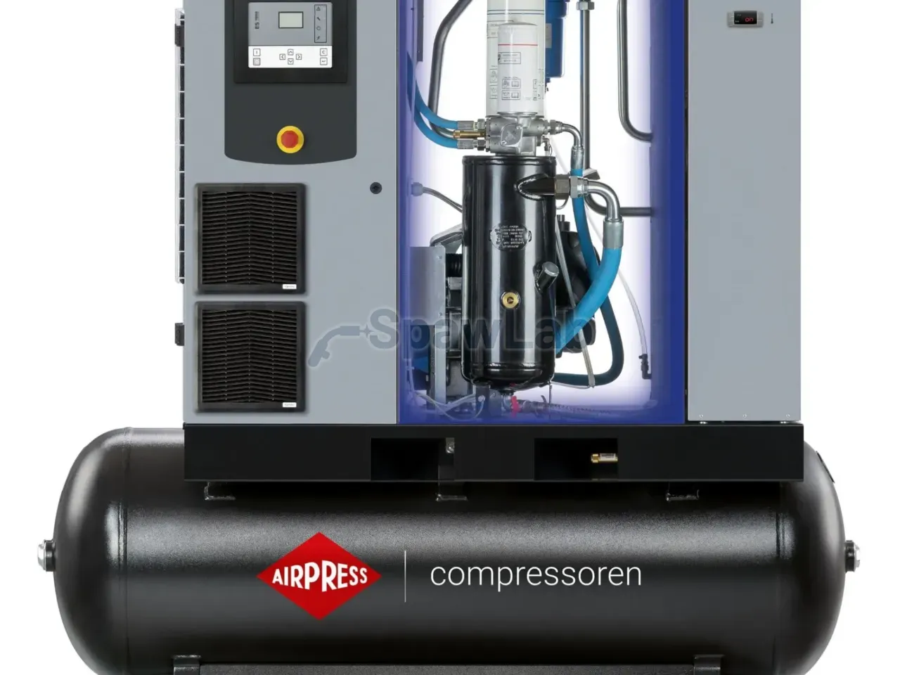 Airpress Screw compressor EcoPower 20D IVR Combi Dry 13 bar 20 HP/15 kW 817 - 2880 l/min 500 l, photo 7
