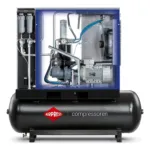 Airpress Kompresor śrubowy EcoPower 25D IVR Combi Dry 13 bar 25 KM/18.5 kW 803 - 3330 l/min 500 l, zdjęcie 6