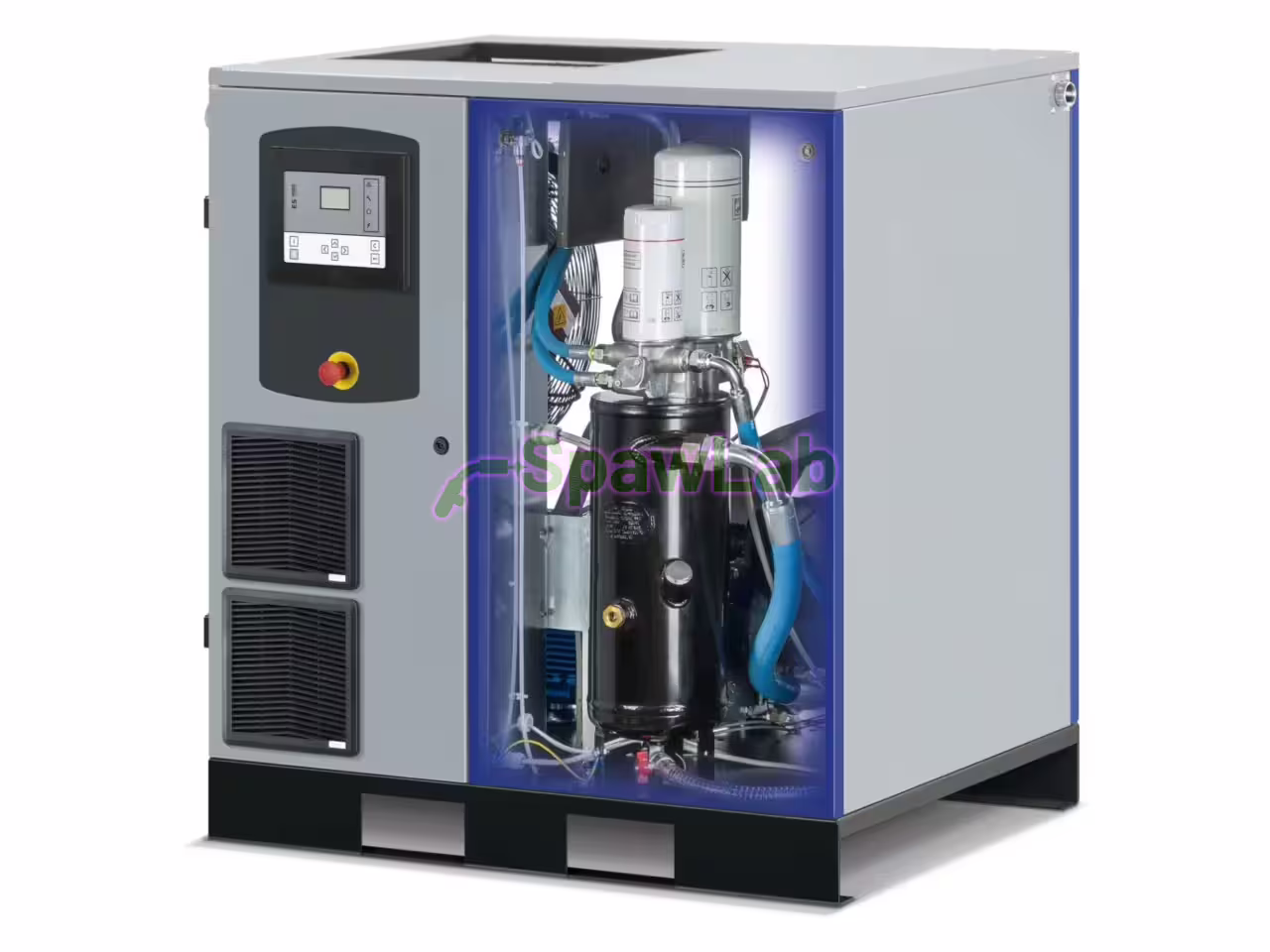 Airpress Kompresor śrubowy EcoPower 30D IVR 13 bar 30 KM/22 kW 822 - 3924 l/min, zdjęcie 5