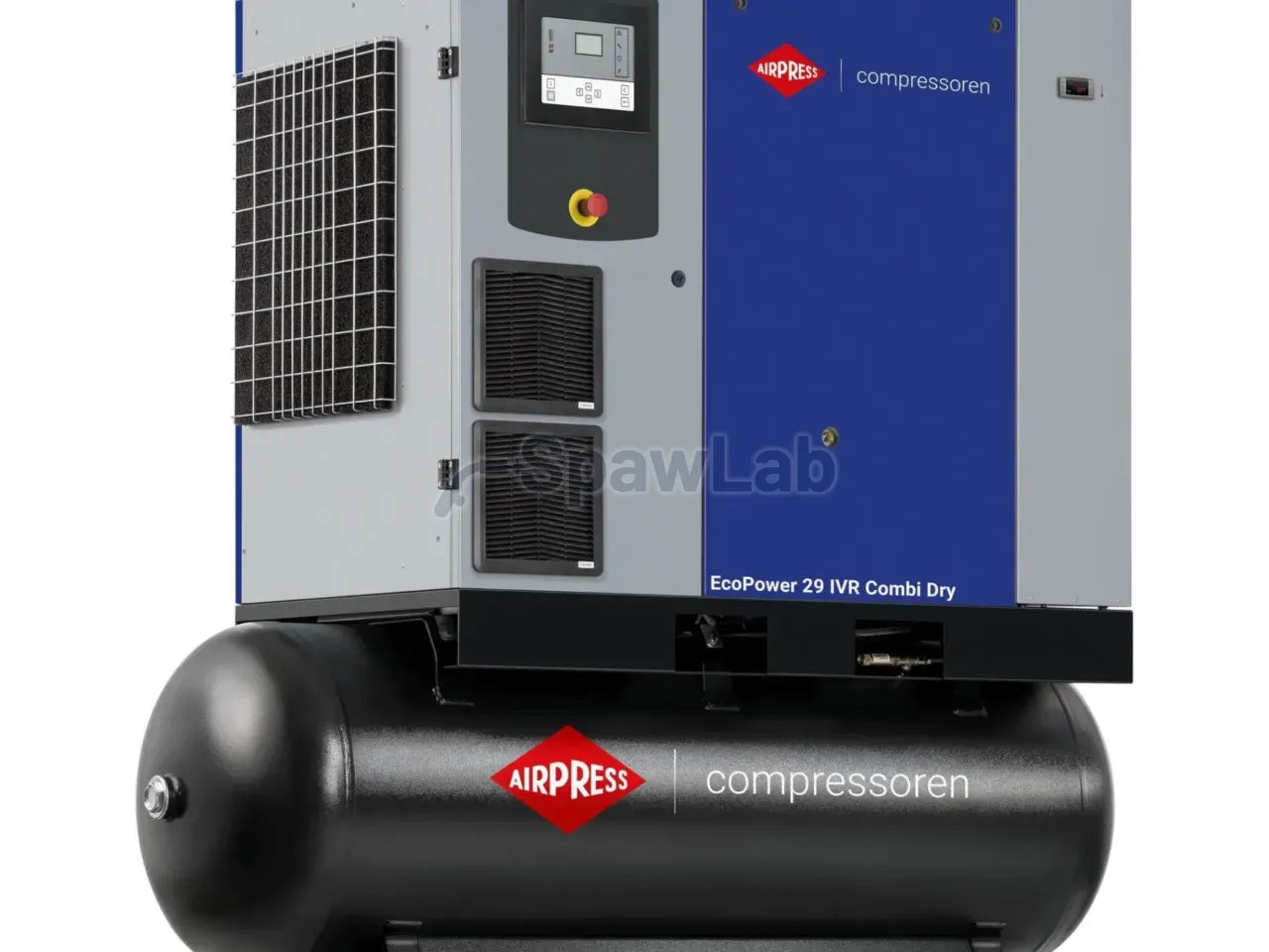 Airpress Screw compressor EcoPower 30D IVR Combi Dry 13 bar 30 HP/22 kW 822 - 3924 l/min 500 l