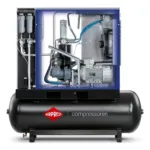 Airpress Kompresor śrubowy EcoPower 30D IVR Combi Dry 13 bar 30 KM/22 kW 822 - 3924 l/min 500 l, zdjęcie 6