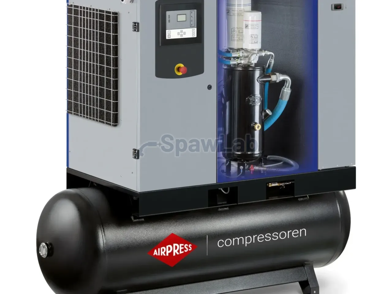 Airpress Kompresor śrubowy EcoPower 35D Combi Dry 10 bar 35 KM/26 kW 3726 l/min 500 l, zdjęcie 6