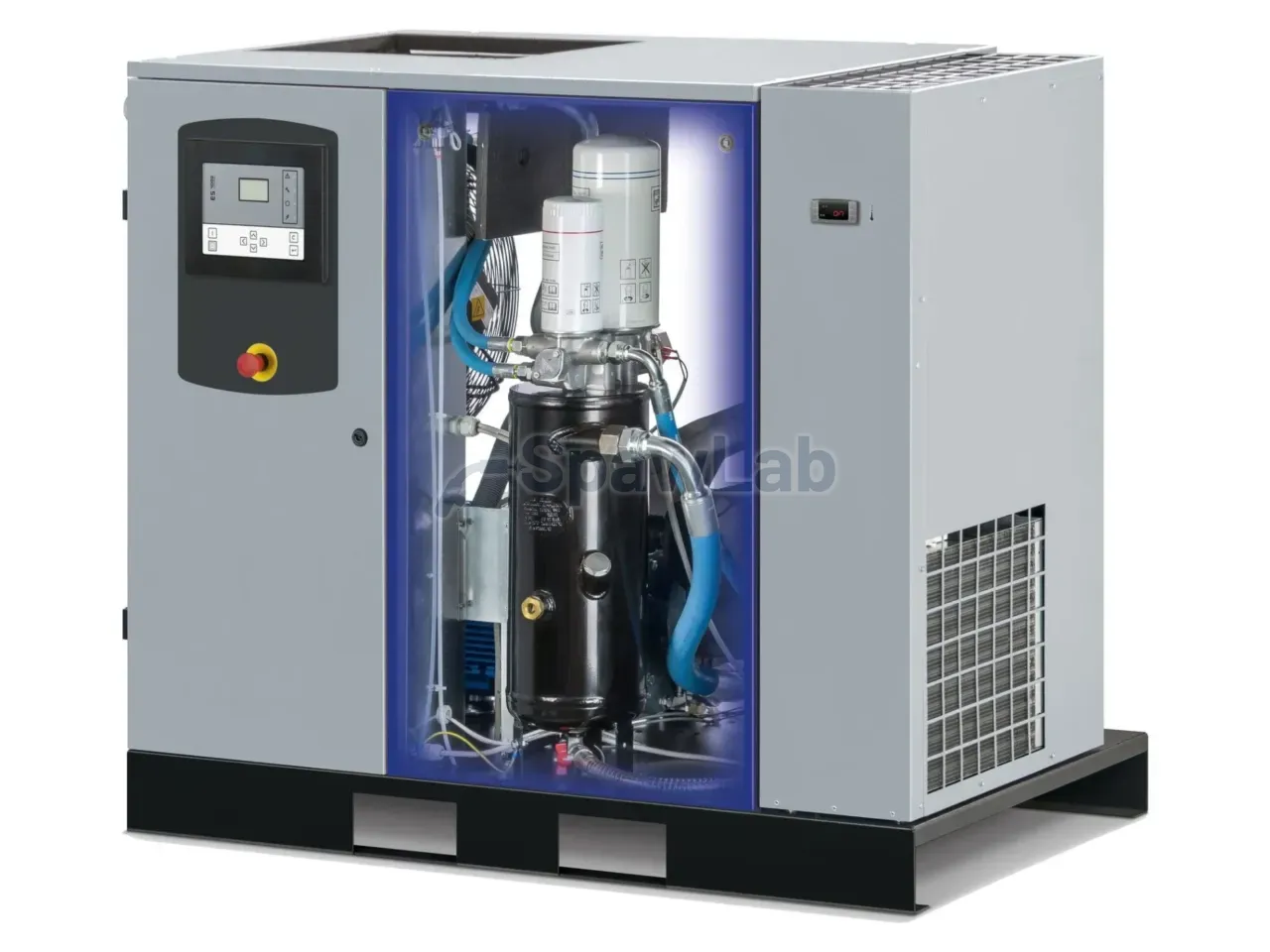 Airpress Kompresor śrubowy EcoPower 35D Dry 10 bar 35 KM/26 kW 3726 l/min, zdjęcie 6