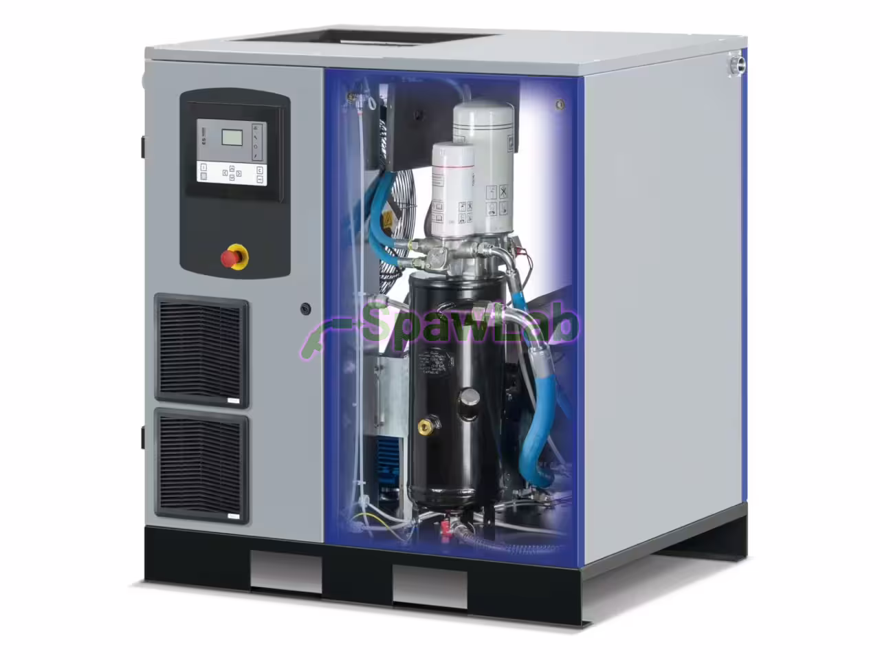 Airpress Kompresor śrubowy EcoPower 35D IVR 13 bar 35 KM/26 kW 840 - 4116 l/min, zdjęcie 5