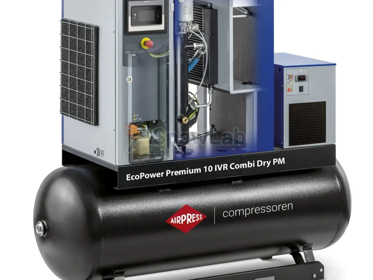 Airpress Kompresor śrubowy EcoPower Premium 10D IVR Combi Dry PM 13 bar 10 KM/7.5 kW 276 - 1272 l/min 500 l, zdjęcie 2