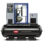 Airpress Screw compressor EcoPower Premium 15D IVR Combi Dry PM 13 bar 15 HP/11 kW 276 - 1920 l/min 500 l, photo 5