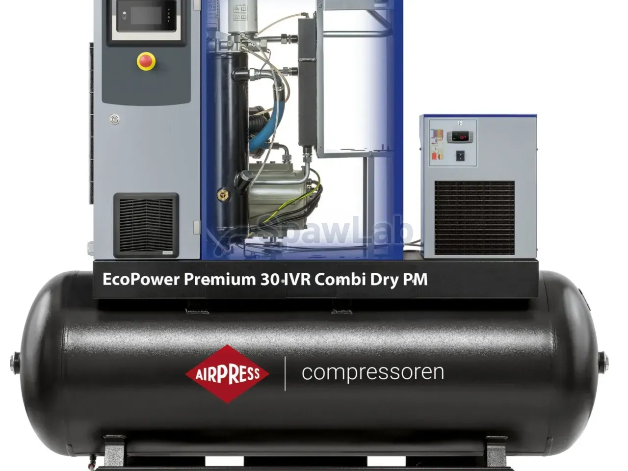 Airpress Screw compressor EcoPower Premium 30D IVR Combi Dry PM 13 bar 30 HP/22 kW 672 - 4026 l/min 500 l, photo 5