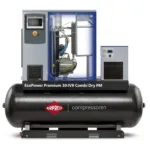 Airpress Screw compressor EcoPower Premium 30D IVR Combi Dry PM 13 bar 30 HP/22 kW 672 - 4026 l/min 500 l, photo 5
