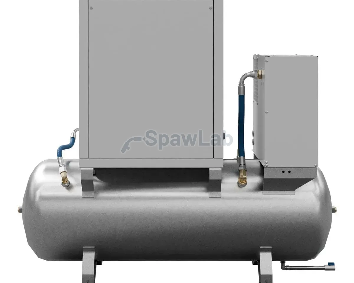 Airpress Kompresor śrubowy MiniPower 4 TDG270 | 4.0 KM / 3.0 kW | 385 L/min | 270 L galwanizowany, zdjęcie 5