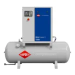 Airpress Screw compressor MiniPower 5 T200 | 5.5 HP / 4.0 kW | 485 L/min | 200 L