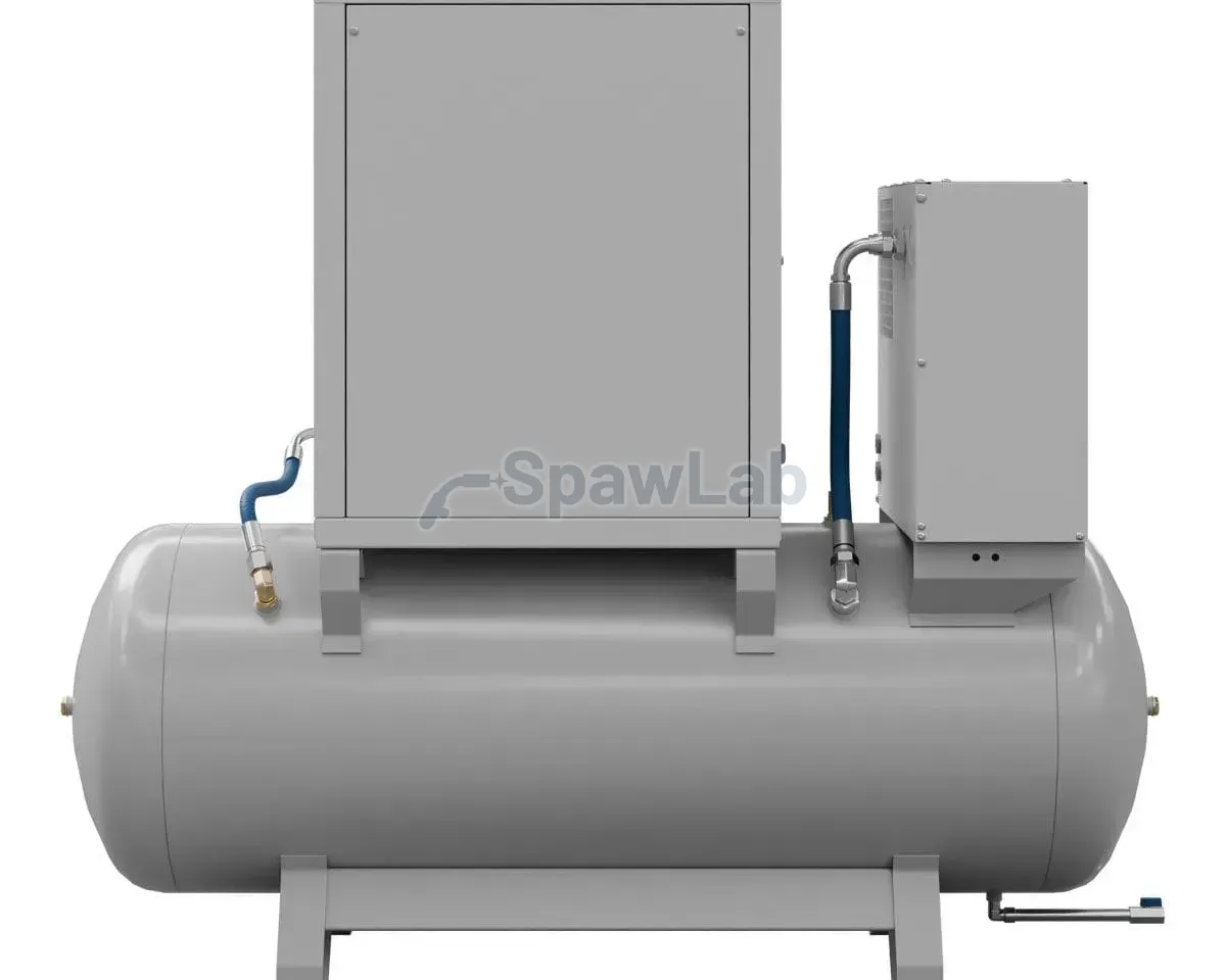 Airpress Kompresor śrubowy MiniPower 5 TD270 | 5.5 KM / 4.0 kW | 485 L/min | 270 L, zdjęcie 5