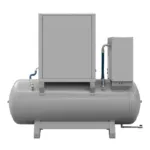 Airpress Kompresor śrubowy MiniPower 5 TD270 | 5.5 KM / 4.0 kW | 485 L/min | 270 L, zdjęcie 5