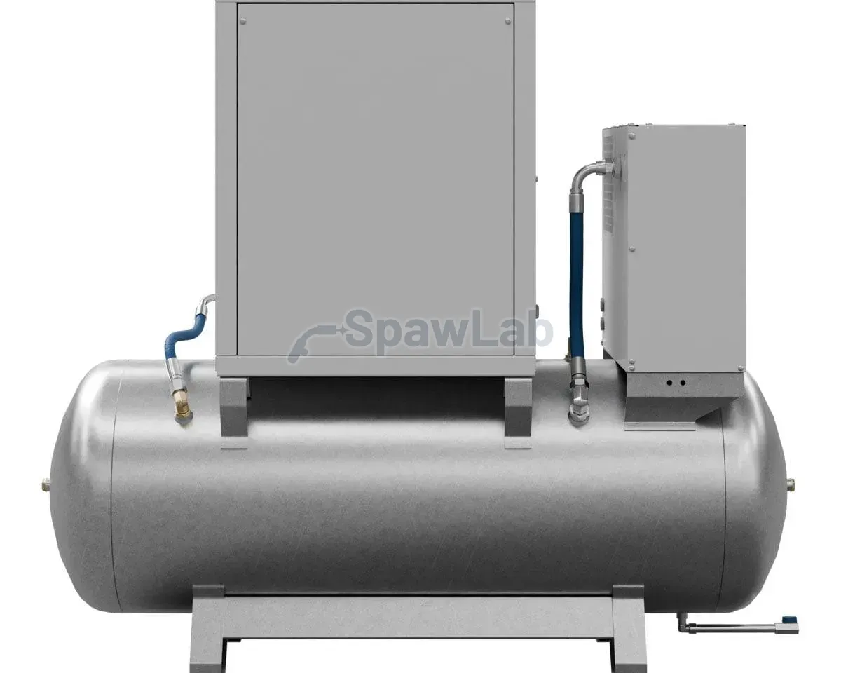 Airpress Kompresor śrubowy MiniPower 5 TDG270 | 5.5 KM / 4.0 kW | 485 L/min | 270 L galwanizowany, zdjęcie 5