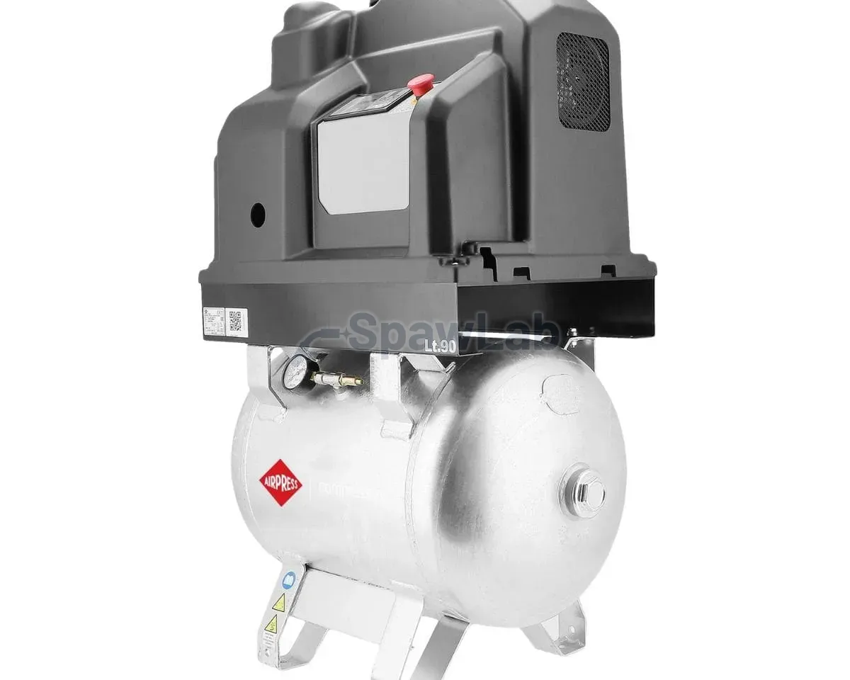 Airpress Kompresor śrubowy MiniPower Compact 3 TG90 | 3 KM / 2.2 kW | 261 l/min | 90 L galwanizowany | 400V