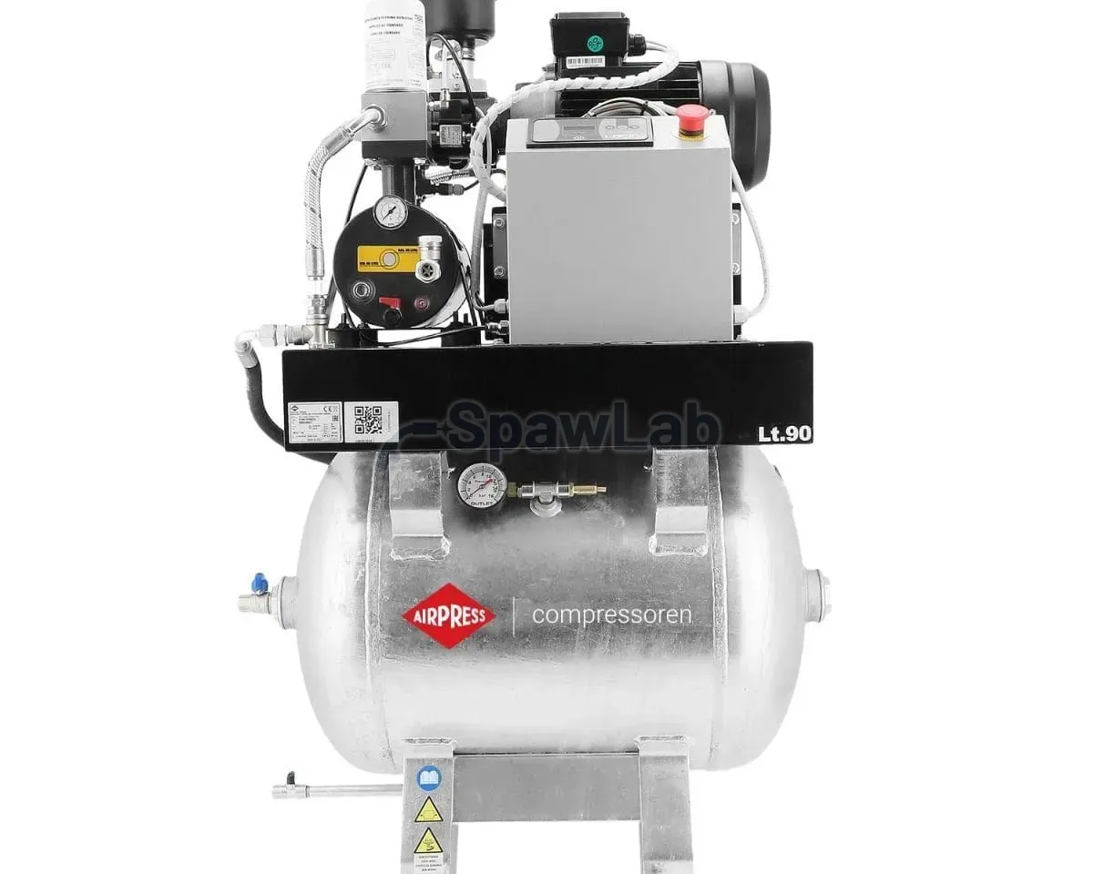 Airpress Kompresor śrubowy MiniPower Compact 3 TG90 | 3 KM / 2.2 kW | 261 l/min | 90 L galwanizowany | 400V, zdjęcie 8
